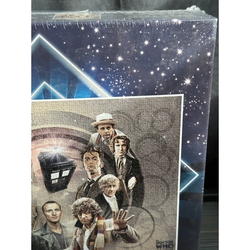 Doctor Who Sealed Vintage Lot Of 2 1000 Piece‎ Puzzles — VERY RARE- BRAND NEW